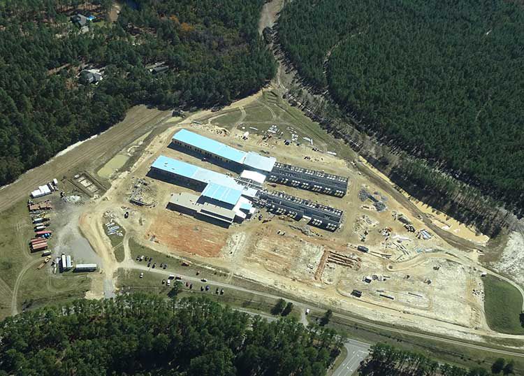 New Elementary School Aerial View